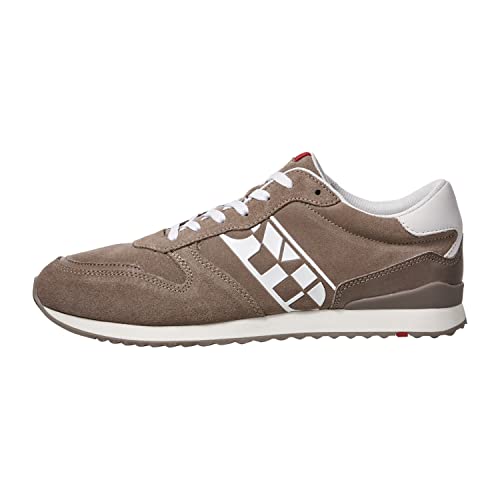 LLOYD Herren Halbschuhe East, Männer Low-Top Sneaker,Strassenschuhe,Sportschuhe,Freizeitschuhe,Turnschuhe,Laufschuhe,schnürer,Granit,44.5 EU / 10 UK von LLOYD