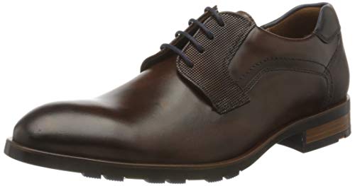 LLOYD Herren Jake Uniform-Schuh, Brandy/Midnight, 40.5 EU von LLOYD