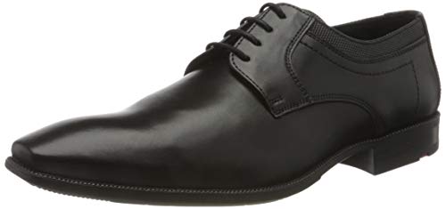 LLOYD Herren Schnürhalbschuhe LACOUR, Männer Businessschuhe,Derby,Normalweit,schnürschuhe,schnürer,Businessschuhe,Derby,Man,SCHWARZ,46.5 EU / 11.5 UK von LLOYD