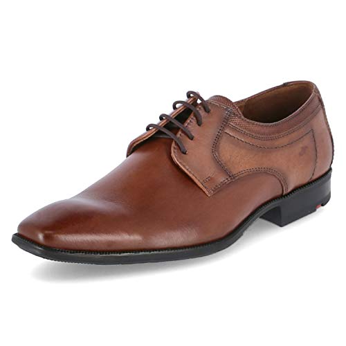 LLOYD Herren Schnürhalbschuhe LACOUR, Männer Businessschuhe,Derby,Normalweit,Anzugschuhe,schnürung,Office,büro,Freizeit,Cognac,46.5 EU / 11.5 UK von LLOYD