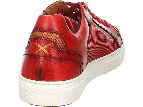 LLOYD Herren Low Sneaker Malaga Rot Crema Calf von LLOYD