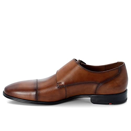 LLOYD Herren Slipper Mailand, Männer Businessschuhe,lose Einlage,Normalweit,Schlupfschuhe,schluepfschuhe,Slip-ons,klassisch,Man,Cognac,40.5 EU / 7 UK von LLOYD