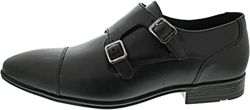 LLOYD Herren Slipper Mailand, Männer Businessschuhe,lose Einlage,Normalweit,Slip-ons,klassisch,elegant,Men's,Slipper,Slides,SCHWARZ,40 EU / 6.5 UK von LLOYD