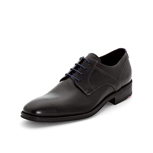 LLOYD Herren Schnürhalbschuhe Gala, Männer Businessschuhe,Derby,Normalweit,Anzugschuhe,Derby,schnürung,Office,büro,SCHWARZ/Midnight,41 EU / 7.5 UK von LLOYD