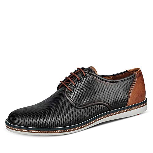 LLOYD Herren Schnürhalbschuhe Gino Schnürschuh Glattleder Freizeit Elegant Schuhe Uni Herren blau braun klassischer Schuh gino von LLOYD