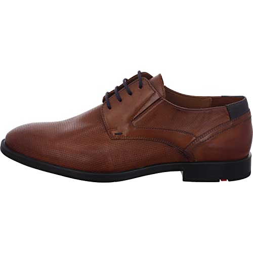 LLOYD Herren Schnürhalbschuhe KELSAN, Männer Businessschuhe,Derby,lose Einlage,Extra-Weit,Business-Schuh,anzugschuh,Man,Noce/Pacific,42 EU / 8 UK von LLOYD