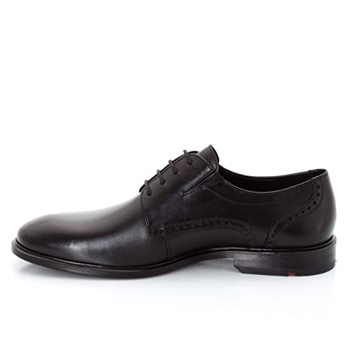 LLOYD Herren Schnürhalbschuhe KOOG, Männer Businessschuhe,Derby,Extraweit,schnürung,Office,büro,Freizeit,Men's,Schnuerer,SCHWARZ,40.5 EU / 7 UK von LLOYD