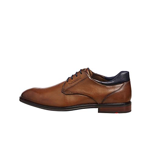 LLOYD Herren Schnürhalbschuhe MOLTO, Männer Businessschuhe,Derby,lose Einlage,anzugschuh,büro,maennlich,Men's,Man,Halbschuh,Cognac,39 EU / 6 UK von LLOYD