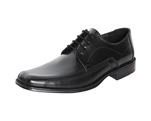 LLOYD Herren Schnürschuhe Dagan | Männer Businessschuhe | Derby | Normalweit | Leder | Businessschuhe | Derby | schnürung, SCHWARZ, 38.5 EU / 5.5 UK von LLOYD