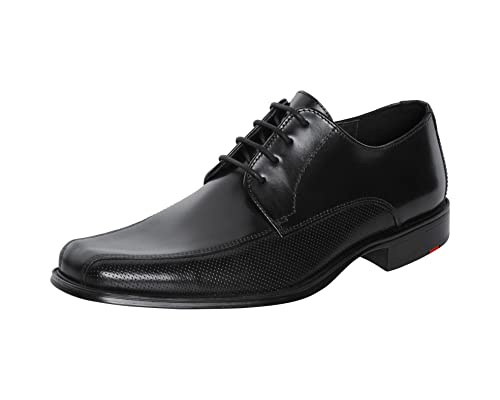 LLOYD Herren Schnürschuhe Dagget | Männer Businessschuhe | Derby | Normalweit | Leder | Schnuerschuhe | Schnuerer | Schnuerung, SCHWARZ, 51 EU / 15 UK von LLOYD