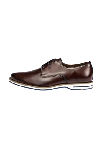 LLOYD Herren Schnürschuhe Dakin, Männer Businessschuhe,Freizeit,Schnuerschuhe,Schnuerer,straßenschuhe,Strassenschuhe,lace-up, Brandy, 43 EU / 9 UK von LLOYD