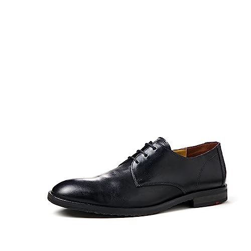 LLOYD Herren Schnürschuhe Dorian, Männer Businessschuhe,Derby,Normalweit,Schnuerer,straßenschuhe,Strassenschuhe,Schnuerung, SCHWARZ, 44.5 EU / 10 UK von LLOYD