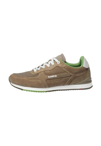 LLOYD Herren Schnürschuhe EGILIO, Männer Low-Top Sneaker, lose Einlage,Halbschuhe,Freizeitschuhe,Schnuerschuhe,Schnuerer, GHOBI, 41 EU / 7.5 UK von LLOYD