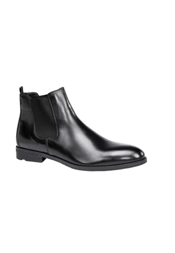 LLOYD Herren Stiefeletten Fausto, Männer Chelsea Boots,Bootee,Booties,halbstiefel,Kurzstiefel,uebergangsschuhe, SCHWARZ, 41 EU / 7.5 UK von LLOYD