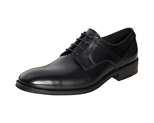 LLOYD Herren Schnürschuhe Gala | Männer Businessschuhe | Derby | Normalweit | Leder | schnürschuhe | Businessschuhe, SCHWARZ/Midnight, 38 EU / 5 UK von LLOYD