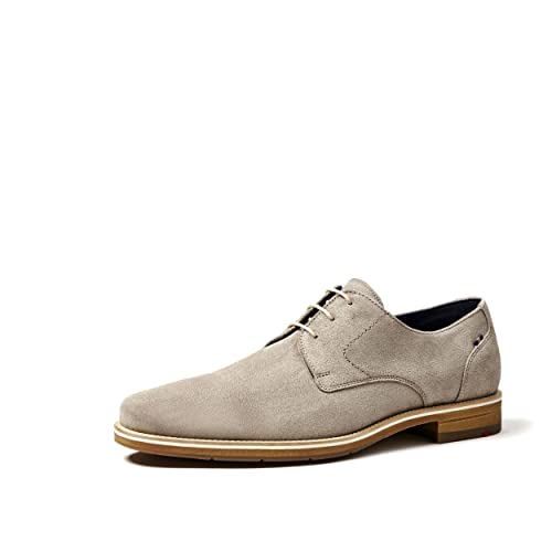 LLOYD Herren Schnürschuhe Lass, Männer Businessschuhe,Schnuerer,straßenschuhe,Strassenschuhe,Schnuerung,lace-up,Low-tie,Shoes,Stone,45 EU / 10.5 UK von LLOYD