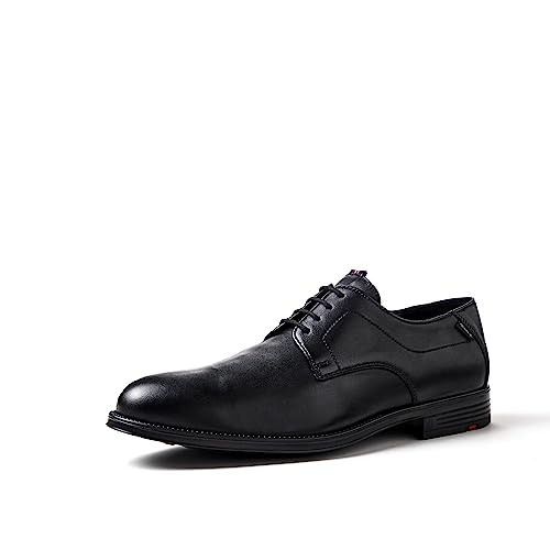 LLOYD Herren Schnürschuhe VALMARY, Männer Businessschuhe,Derby,Normalweit,Schnuerschuhe,straßenschuhe,Strassenschuhe,Shoes, SCHWARZ, 40 EU / 6.5 UK von LLOYD