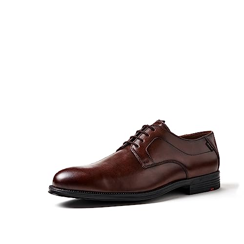 LLOYD Herren Schnürschuhe VALMARY, Männer Businessschuhe,Derby,Normalweit,büro,Freizeit,Schnuerschuhe,Schnuerer,Schnuerung, Brandy, 42.5 EU / 8.5 UK von LLOYD