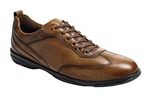 LLOYD Herren Sneaker Bern, Männer Low-Top Sneaker,lose Einlage,schnürschuh,strassenschuh,Halbschuh,Business,Freizeit,maennlich,Cognac,40 EU / 6.5 UK von LLOYD