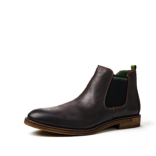 LLOYD Herren Stiefeletten Darry, Männer Chelsea Boots,Normalweit,uebergangsschuhe,uebergangsstiefel,Schlupfstiefel,Winterschuhe, Ebony, 40.5 EU / 7 UK von LLOYD