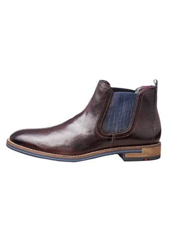 LLOYD Herren Stiefeletten DARIO, Männer Chelsea Boots,schlupfstiefel,stiefel,bootee,booties,halbstiefel,kurzstiefel,T.D.MORO,41 EU / 7.5 UK von LLOYD