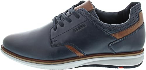 LLOYD Herrenschuhe Halbschuhe KAYOR Blau Glattleder 7½ von LLOYD