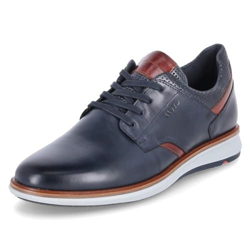 LLOYD Herrenschuhe Halbschuhe KAYOR Blau Glattleder 8½ von LLOYD