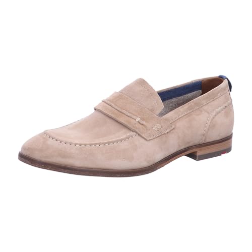 LLOYD Herrenschuhe Loafer LEIF Beige Rauleder 10 von LLOYD