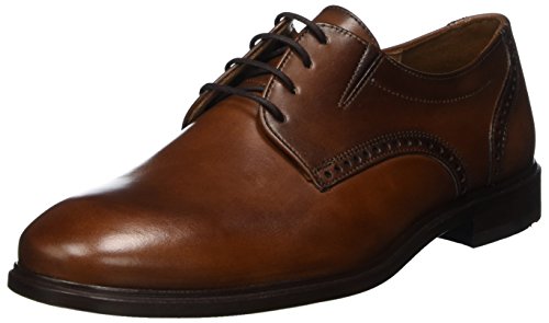 LLOYD Herren Schnürhalbschuhe KOOG, Männer Businessschuhe,Derby,Extraweit,lace-up,Shoes,Low-tie,schnürschuhe,schnürer,Derby,Cognac,44 EU / 9.5 UK von LLOYD