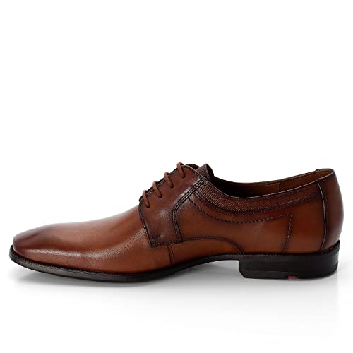 LLOYD Herren Schnürhalbschuhe LACOUR, Männer Businessschuhe,Derby,Normalweit,Anzugschuhe,schnürung,Office,büro,Freizeit,Cognac,49.5 EU / 14 UK von LLOYD