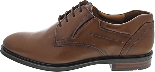 LLOYD Herren Schnürhalbschuhe KOS, Männer Businessschuhe,Derby,lose Einlage,Extraweit,straßenschuhe,Strassenschuhe,Schnuerung,Cognac,44.5 EU / 10 UK von LLOYD