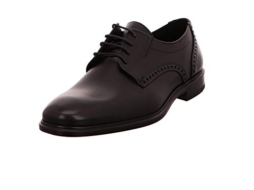 LLOYD Herren Schnürhalbschuhe KOOG, Männer Businessschuhe,Derby,Extraweit,Shoes,Low-tie,schnürschuhe,schnürer,Anzugschuhe,SCHWARZ,44.5 EU / 10 UK von LLOYD