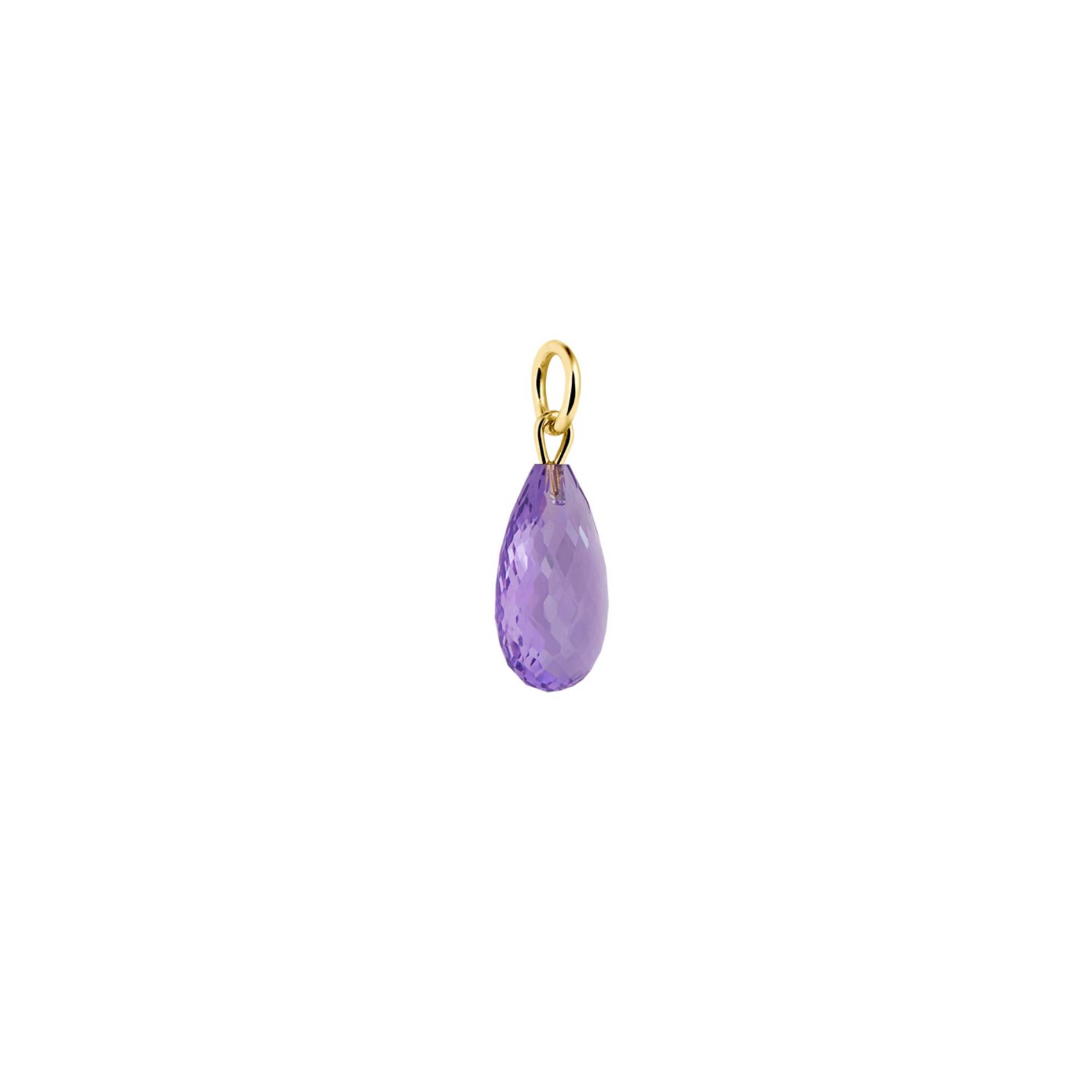 14K Gold Amethyst Anhänger Für Halsketten 14K Gold Amethyst Anhänger Für Halsketten von LLRStudios