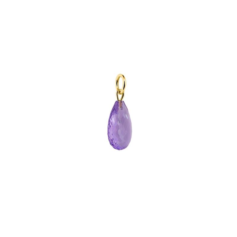 14K Gold Amethyst Anhänger Für Halsketten 14K Gold Amethyst Anhänger Für Halsketten von LLRStudios