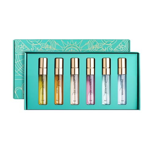 Time Echoes Eau de Parfum Duftset für Damen und Herren - Duftproben Set mit 6 Varianten, Unisex Duftkollektion, Langanhaltende Duftkomposition | Ideal als Geschenk von LMDGDS