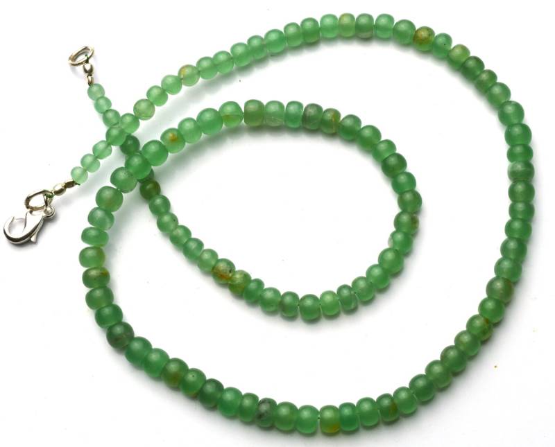 Natürliche Edelstein Aventurin Quarz 4 Bis 6 Mm Glatte Rondelle Perlen 18 "Vollstrang Super Fine Qualität von LMGEMS