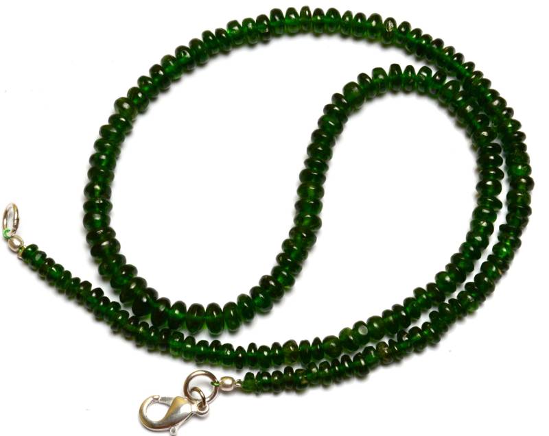 Super Seltene Natürliche Chromdiopsid Glatte Rondell Perlen 16 "Voller Strang 4 Bis 6 Mm Größe Rondelle Halskette Seltener Edelstein Aus Russland Super Seltene Natürliche Chromdiopsid Glatte Rondell Perlen 16 "Voller Strang 4 Bis 6 Mm Größe Rondelle Halskette Seltener Edelstein Aus Russland von LMGEMS