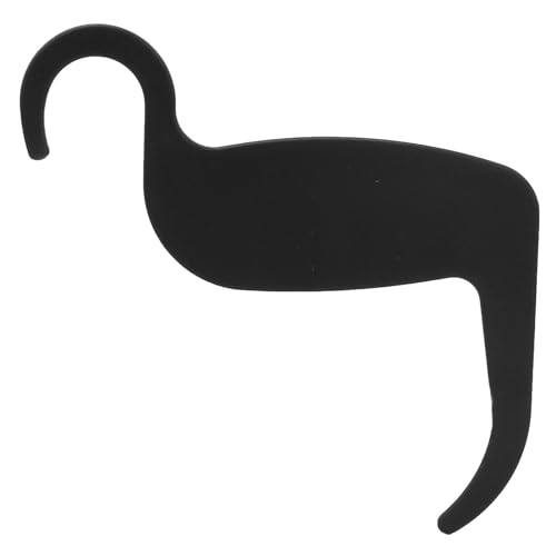 Make -up -Schablonen Waterpoof Langlebige Wangenknochenkontur Schablonen Verschiedene Gesichtsformen (Schwarz) von LMHHMIN