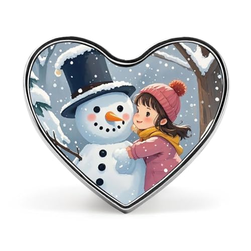 Brosche, Anstecknadel, Herz-Anstecknadel, Damen, Brosche für Hut, Tasche, Anzug, Krawatte, Hochzeit, Geburtstag, Katze, Halloween, bedruckte Valentinstagsanstecknadel, Love form, Aluminium von LMHLDSC