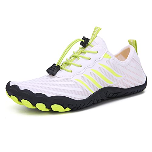 LMIX Barfußschuhe Damen Herren Barfussschuhe Outdoor Traillaufschuhe Atmungsaktiv Wasserschuhe Schnell Trocknend Badeschuhe rutschfest Fitnessschuhe Strandschuhe von LMIX