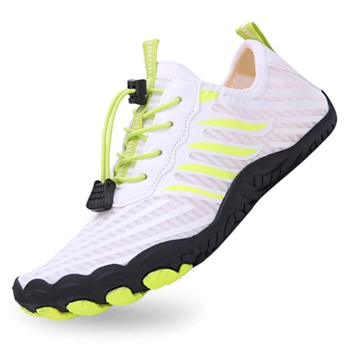 LMIX Barfußschuhe Damen Herren Barfussschuhe Outdoor Traillaufschuhe Atmungsaktiv Wasserschuhe Schnell Trocknend Badeschuhe rutschfest Fitnessschuhe Strandschuhe von LMIX