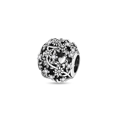 LMLMECREA Charms Anhänger Damen 925 Sterling Silber - Perlen für Schmuckarmbänder - Pandora-kompatible Beads LMLMECREA Charms Anhänger Damen 925 Sterling Silber - Perlen für Schmuckarmbänder - Pandora-kompatible Beads von LMLMECREA