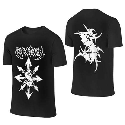 Sepultura Logo Roots Tshirt Metal Band Herren Baumwolle T-Shirt Sommer Kurzarm Neuheit Lässig T Shirt Für Männer Rundhals Fans Merch Tops Sepultura Logo Roots Tshirt Metal Band Herren Baumwolle T-Shirt Sommer Kurzarm Neuheit Lässig T Shirt Für Männer Rundhals Fans Merch Tops von LMLXYZ