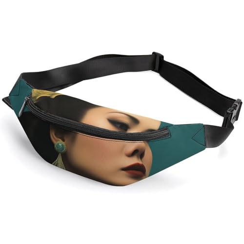 Bauchtasche für Damen und Herren, Bauchtasche mit verstellbarem Riemen, Orientalischer Stil für Damen, 36*15cm, Art déco Bauchtasche für Damen und Herren, Bauchtasche mit verstellbarem Riemen, Orientalischer Stil für Damen, 36*15cm, Art déco von LMNGH