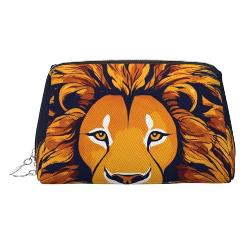 LMNUDS Cool Lion Reise-Kulturbeutel, kompakter Make-up-Organizer für Damen von LMNUDS