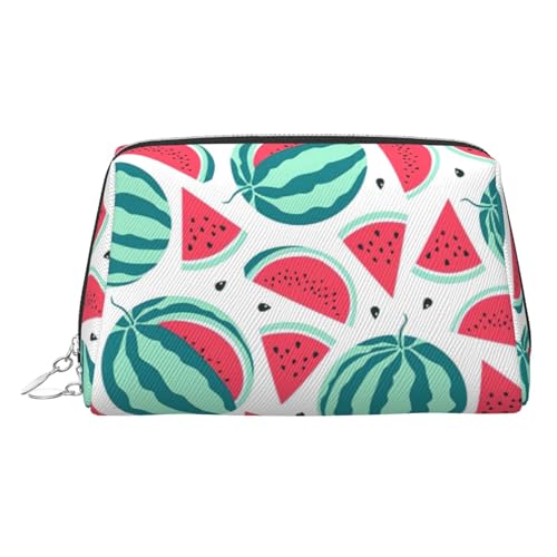 LMNUDS Fruits Wassermelone Reise-Kulturbeutel, kompakter Make-up-Organizer für Damen von LMNUDS