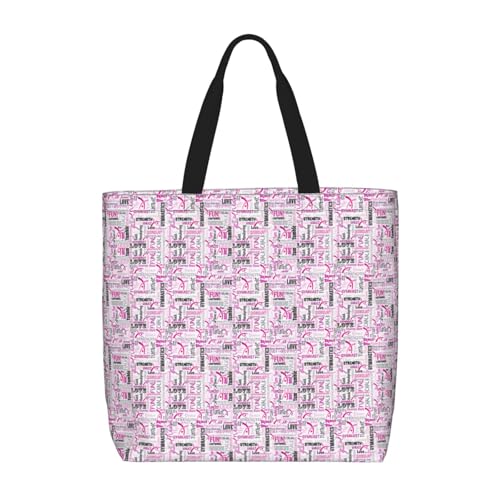 LMNUDS Gymnastik-Tragetasche für Damen, leichte One-Shoulder-Tragetasche mit Innentasche, Umhängetasche, Handtasche, Rosa, Schwarz, One Size von LMNUDS