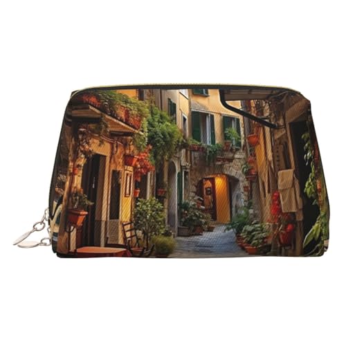 LMNUDS Italienische Kulturbeutel, für Reisen geeignet, kompakter Make-up-Organizer für Damen von LMNUDS