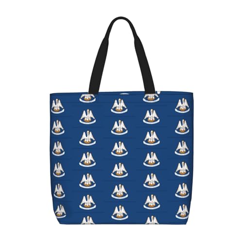 LMNUDS Louisiana Tote Bag für Damen, leichte One-Shoulder-Tragetasche mit Innentasche, Umhängetasche, Handtasche, Schwarz, One Size von LMNUDS