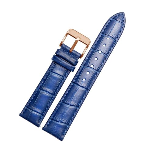 LMPVPDGADZ 16mm18mm19mm20mm21mm22mm23mm SoftStrap Fit for Citizen/Fit for Rossini Quick Release Herren Damen Universal-Uhrenarmband(Sapphire blue rk,19mm) von LMPVPDGADZ